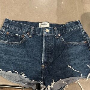 Agolde denim shorts
